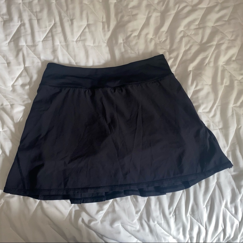 Lululemon black pace setter skirt